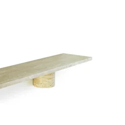 Normann Copenhagen Sten Hylde 80 cm Travertin