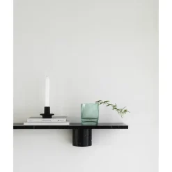 Normann Copenhagen Sten Hylde 80 cm Sort Marmor