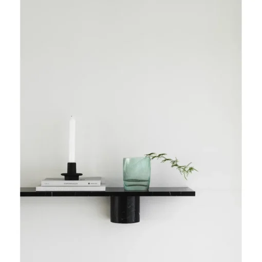 Normann Copenhagen Sten Hylde 80 cm Sort Marmor