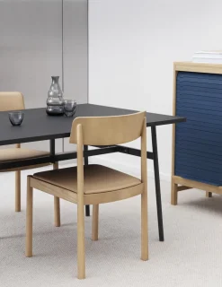 Normann Copenhagen Timb Spisebordsstol Polstret Tan/ Camel