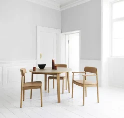 Normann Copenhagen Timb Spisebordsstol Polstret Tan/ Camel