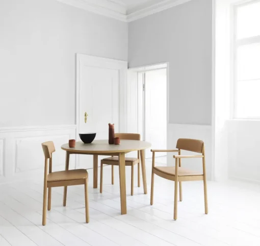 Normann Copenhagen Timb Spisebordsstol Polstret Tan/ Camel