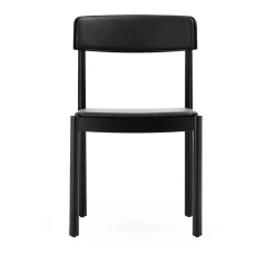 Normann Copenhagen Timb Spisebordsstol Polstret Sort/ Sort