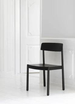 Normann Copenhagen Timb Spisebordsstol Polstret Sort/ Sort
