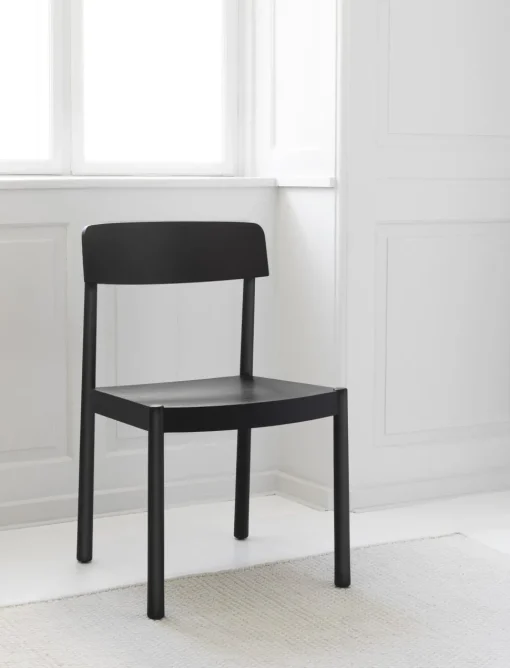 Normann Copenhagen Timb Spisebordsstol Sort