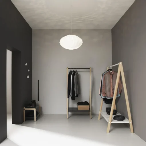 Normann Copenhagen Toj Tøjstativ Lille Grå