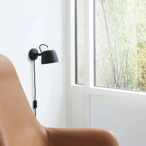 Normann Copenhagen Tub Váglampe Sort