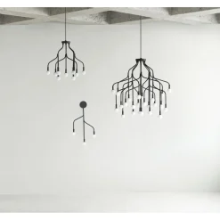 Normann Copenhagen Vekst Pendel Lille Sort
