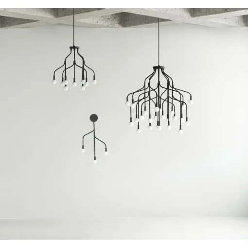 Normann Copenhagen Vekst Pendel Lille Sort