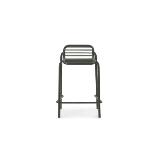 Normann Copenhagen Vig Barstol H65 Mørkegrøn
