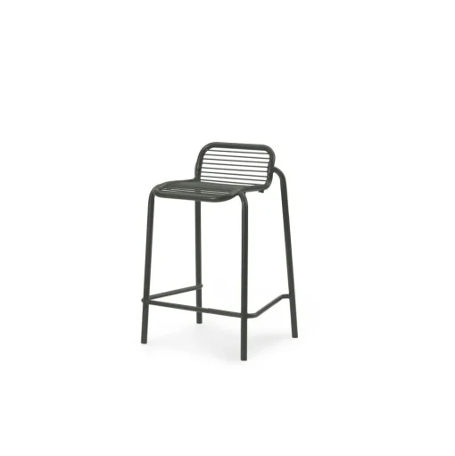 Normann Copenhagen Vig Barstol H65 Mørkegrøn