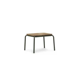 Normann Copenhagen Vig Sidebord 55 x 45 cm Mørk Grøn/Robinia