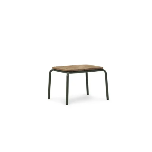 Normann Copenhagen Vig Sidebord 55 x 45 cm Mørk Grøn/Robinia