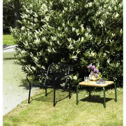 Normann Copenhagen Vig Sidebord 55 x 45 cm Mørk Grøn/Robinia