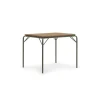 Normann Copenhagen Vig Spisebord 90 x 80 cm Mørk Grøn/Robinia