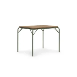 Normann Copenhagen Vig Spisebord 90 x 80 cm Mørk Grøn/Robinia