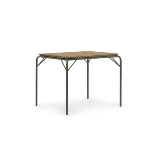 Normann Copenhagen Vig Spisebord 90 x 80 cm Mørk Grøn/Robinia