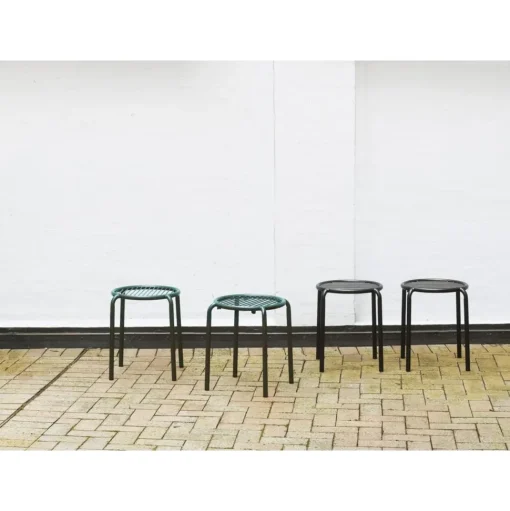 Normann Copenhagen Vig Udendørs Skammel Mørkegrøn