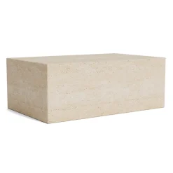 NORR11 Cubism Sofabord Stor Travertine