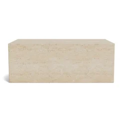 NORR11 Cubism Sofabord Stor Travertine