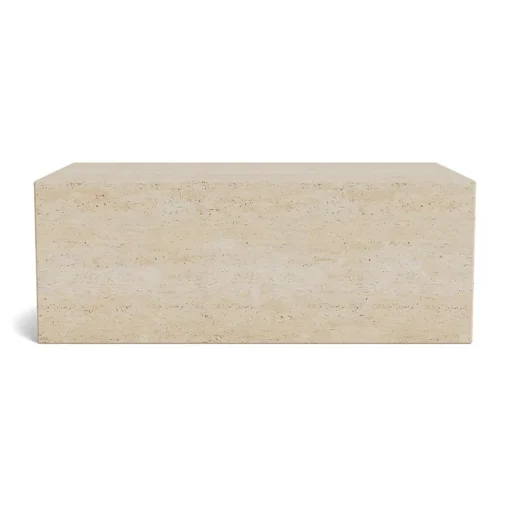 NORR11 Cubism Sofabord Stor Travertine