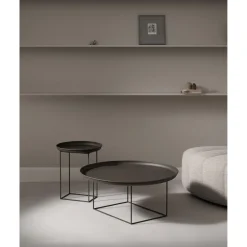 NORR11 Duke Sofabord Lille Jern/Lacquered Mineral