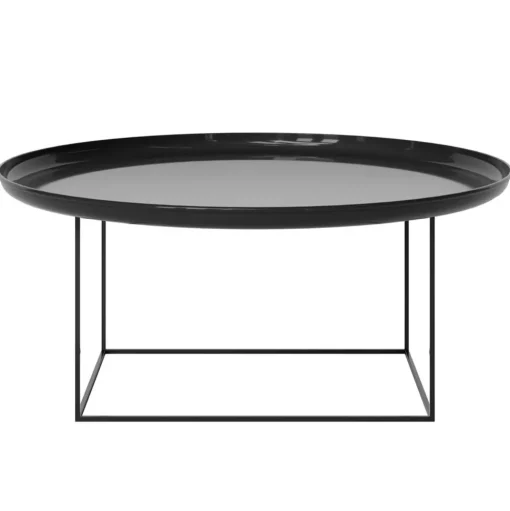 NORR11 Duke Sofabord Stor Lacquered Obsidian