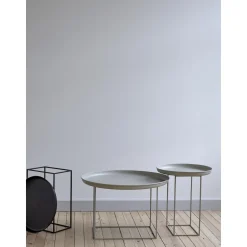 NORR11 Duke Sofabord Stor Lacquered Obsidian