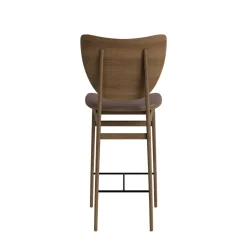 NORR11 Elephant Barstol H65 cm Lys Røget Egetrá/Dark Brown 21001