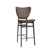 NORR11 Elephant Barstol H65 cm Sort/Dark Brown 21001