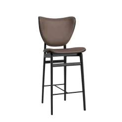 NORR11 Elephant Barstol H65 cm Sort/Dark Brown 21001