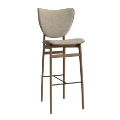 NORR11 Elephant Barstol H75 cm Lys Røget Egetrá/Barnum Col 3
