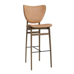NORR11 Elephant Barstol H75 cm Lys Røget Egetrá/Camel 21004
