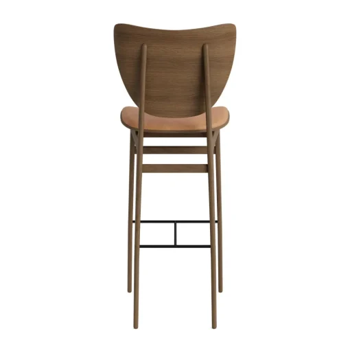 NORR11 Elephant Barstol H75 cm Lys Røget Egetrá/Camel 21004