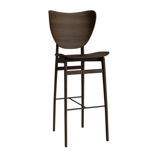 NORR11 Elephant Barstol H75 cm Mørk Røget Egetrá