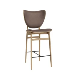 NORR11 Elephant Barstol H65 cm Egetrá/Dark Brown 21001