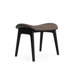 NORR11 Elephant Skammel Sort/Dark Brown 21001