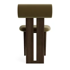 NORR11 Hippo Spisebordsstol Mørk Røget Egetrá/Olive 751