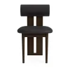 NORR11 Hippo Spisebordsstol Mørk Røget Egetrá/Anthracite 21003