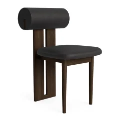 NORR11 Hippo Spisebordsstol Mørk Røget Egetrá/Anthracite 21003