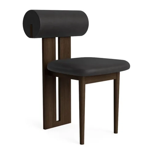 NORR11 Hippo Spisebordsstol Mørk Røget Egetrá/Anthracite 21003