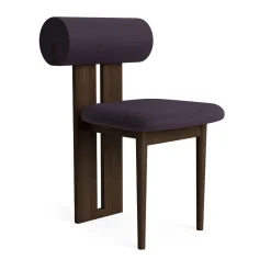 NORR11 Hippo Spisebordsstol Mørk Røget Egetrá/Canvas 694