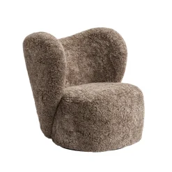 NORR11 Little Big Lánestol Swivel Sheepskin Sahara