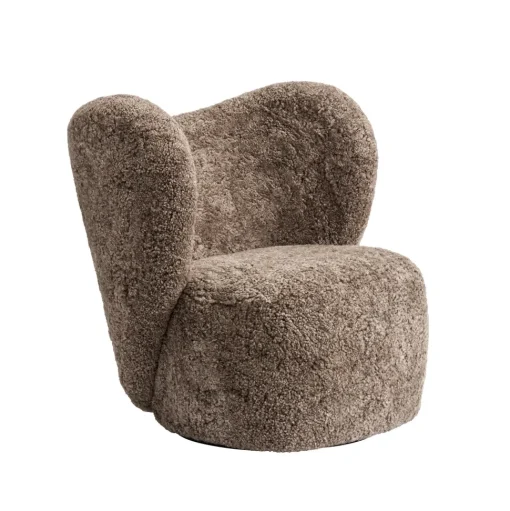 NORR11 Little Big Lánestol Swivel Sheepskin Sahara