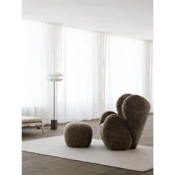 NORR11 Little Big Lánestol Swivel Sheepskin Sahara