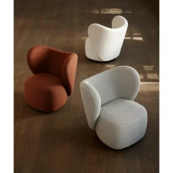 NORR11 Little Big Lánestol Swivel Sheepskin Sahara