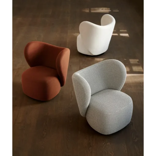 NORR11 Little Big Lánestol Swivel Sheepskin Sahara