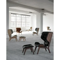 NORR11 Mammoth Ottoman Lys Røget Egetrá/Anthracite 21003