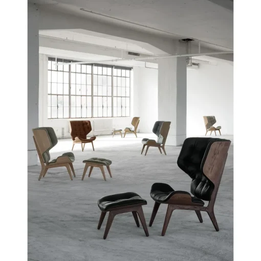 NORR11 Mammoth Ottoman Lys Røget Egetrá/Anthracite 21003