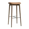 NORR11 NY11 Barstol H75 cm Lys Røget Egetrá/Camel 21004